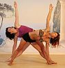 Foto Partner Yoga Bogusia & Eve Trikonasana 